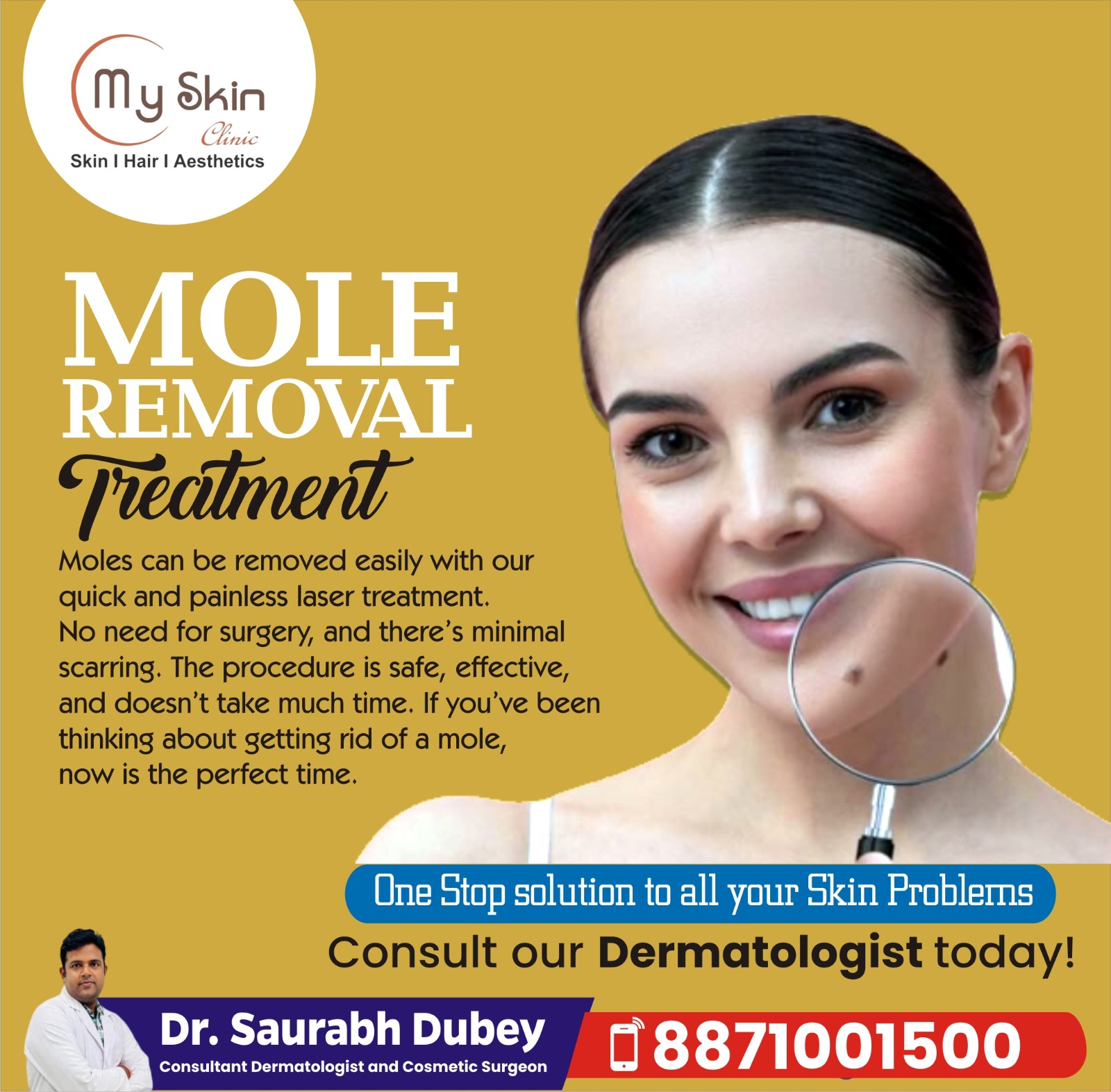 Best Skin Doctor for Mole Removal in Indore