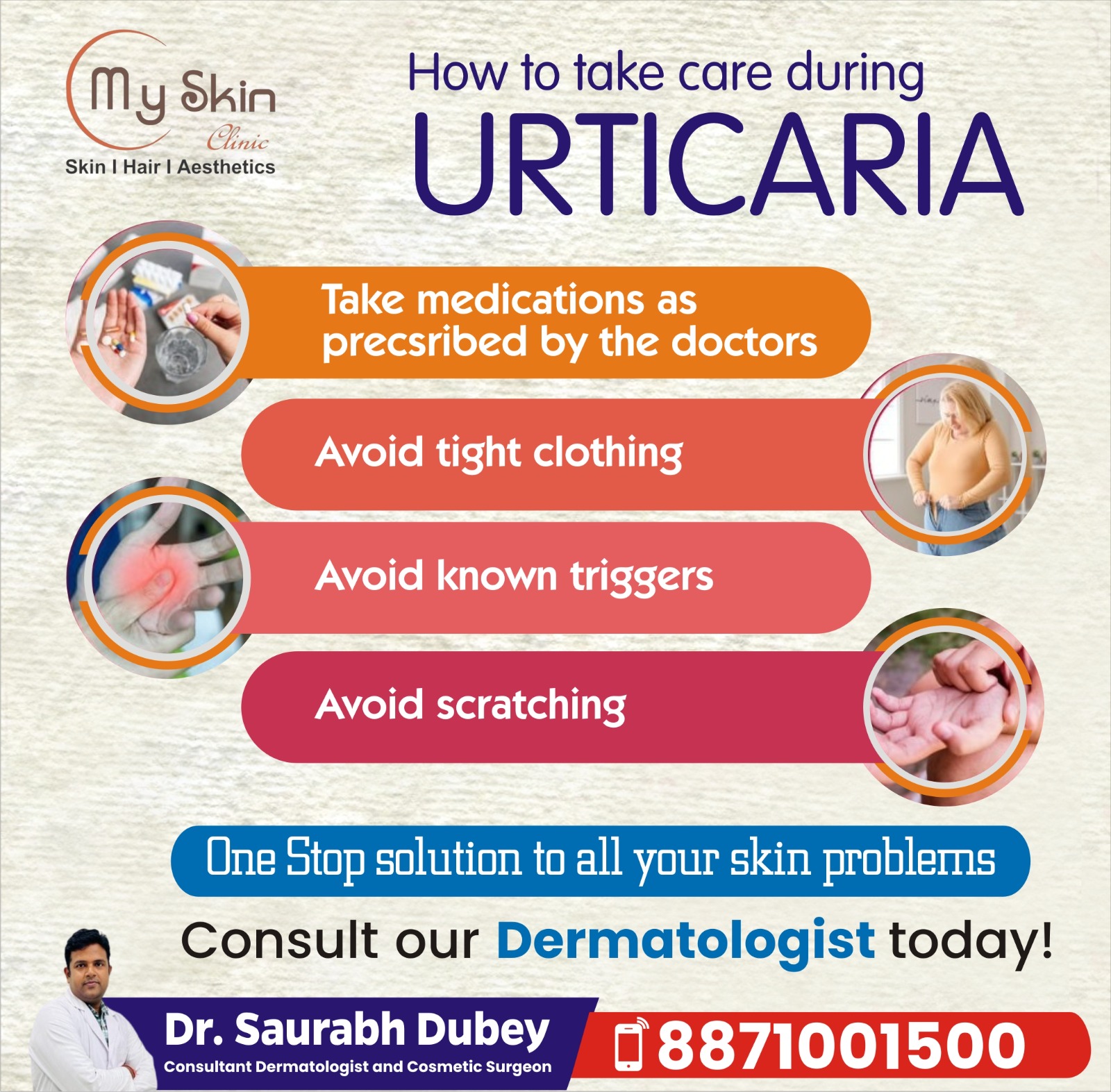 Best Urticaria Specialist in Indore
