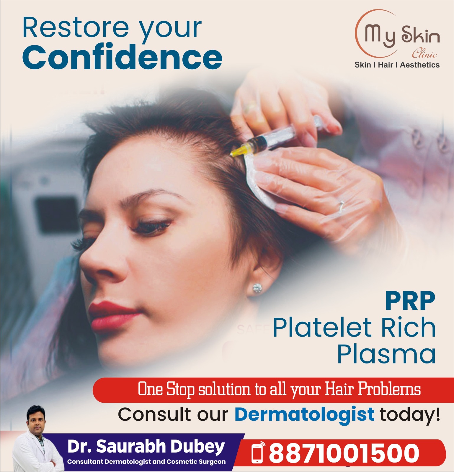 Hair PRP Treatment in Indore
